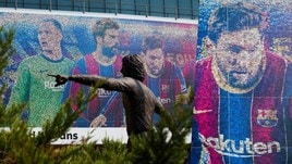 Messi-Barcellona, pace fatta. E al Camp Nou spunta un nuovo murales