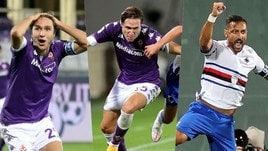 Chiesa fermo al palo, la Fiorentina ko. E Quagliarella prende Vialli