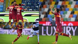 Pedro, che gol! La Roma batte l'Udinese e ottiene la prima vittoria in Serie A