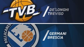 De' Longhi Treviso Basket - Germani Brescia 87-94