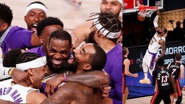 Nba, Lakers campioni! Gli Heat si arrendono in gara-6