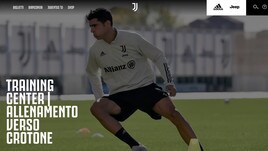 La Juve si allena e "vede" il Crotone