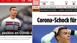 Ronaldo positivo, la news fa il giro del mondo