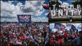 Usa, assembramenti per Trump: in tanti senza mascherina