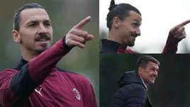 Milan, Ibrahimovic indica la via e Maldini se la ride