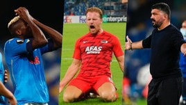 Osimhen e il Napoli non sfondano, De Wit sì: Gattuso beffato