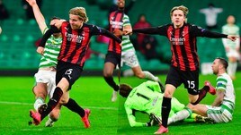 Milan, prima gioia per Hauge: entra e fa 3-1 al Celtic