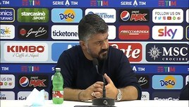 Gattuso: "Stiamo cercando poco Mertens. Ci stanno errori Osimhen"