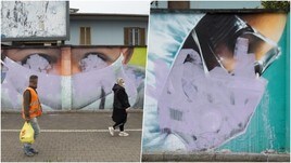 Coronavirus, imbrattati a Milano i murales dedicati ai medici