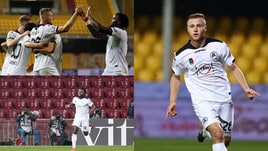 Benevento steso dallo Spezia. Decidono Pobega e Nzola