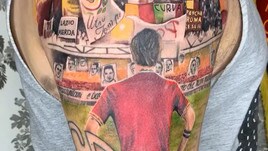 Roma, il tifoso è pazzo per Zaniolo: ecco il mega tatuaggio in suo onore