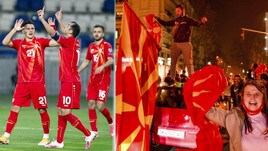 Pandev porta la Macedonia all'Europeo: tifosi scatenati per le strade