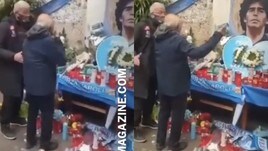 Ferlaino omaggia Maradona ai Quartieri Spagnoli