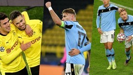 Lazio, pareggio a Dortmund: Guerreiro prima, poi Immobile gol