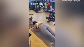 Georgina Rodriguez, allenamento davvero...provocante!