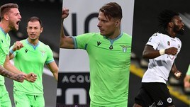 Immobile e Milinkovic, la Lazio va: Spezia battuto 2-1
