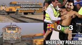 Barcellona-Juve 0-3, Messi si piega a Ronaldo, social scatenati