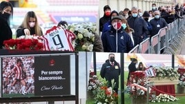 Paolo Rossi, l'ultimo saluto nello stadio del Vicenza