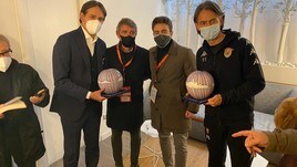 Trofeo "Piero Santin" a Simone e Filippo Inzaghi