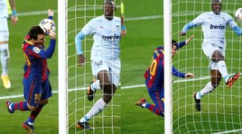 Messi segna e raggiunge Pelé: il Barça lo omaggia così