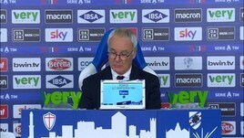Ranieri: "Tutto chiarito con Candreva? Certo...altrimenti non giocava"