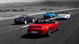 Mazda MX-5, la storia di una roadster leggendaria