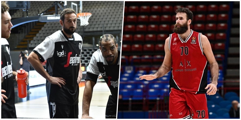 Virtus Bologna-Armani Milano, che sfida: Djordjevic contro Messina, Belinelli all'esordio