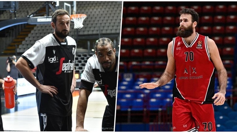 Virtus Bologna-Armani Milano, che sfida: Djordjevic contro Messina, Belinelli all'esordio