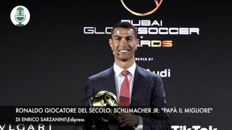 Ronaldo giocatore del secolo. Schumacher jr: "Papà il migliore"