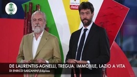 De Laurentiis-Agnelli, tregua. Immobile, Lazio a vita VIDEO