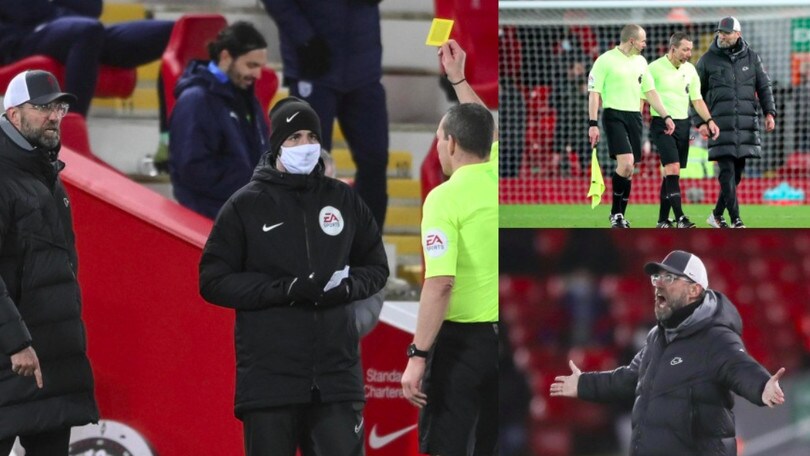 Liverpool, Klopp furioso contro gli arbitri