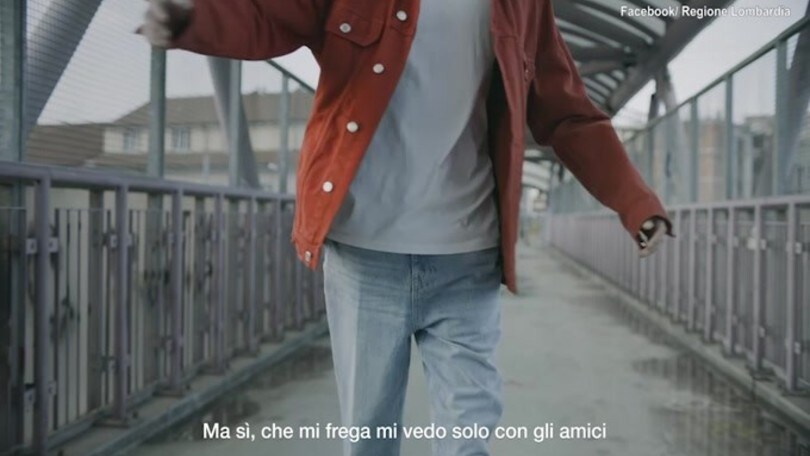 Covid, lo spot di Vieri e Regione Lombardia in vista di Capodanno