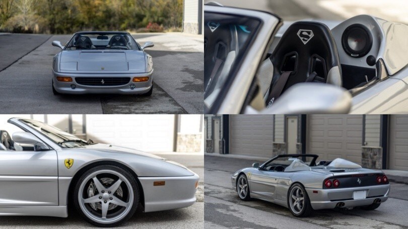 Ferrari F355 Spider, all’asta la sportiva appartenuta a Shaquille O'Neal