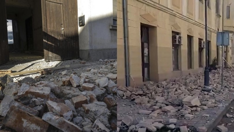 Terremoto Croazia, le foto sono devastanti