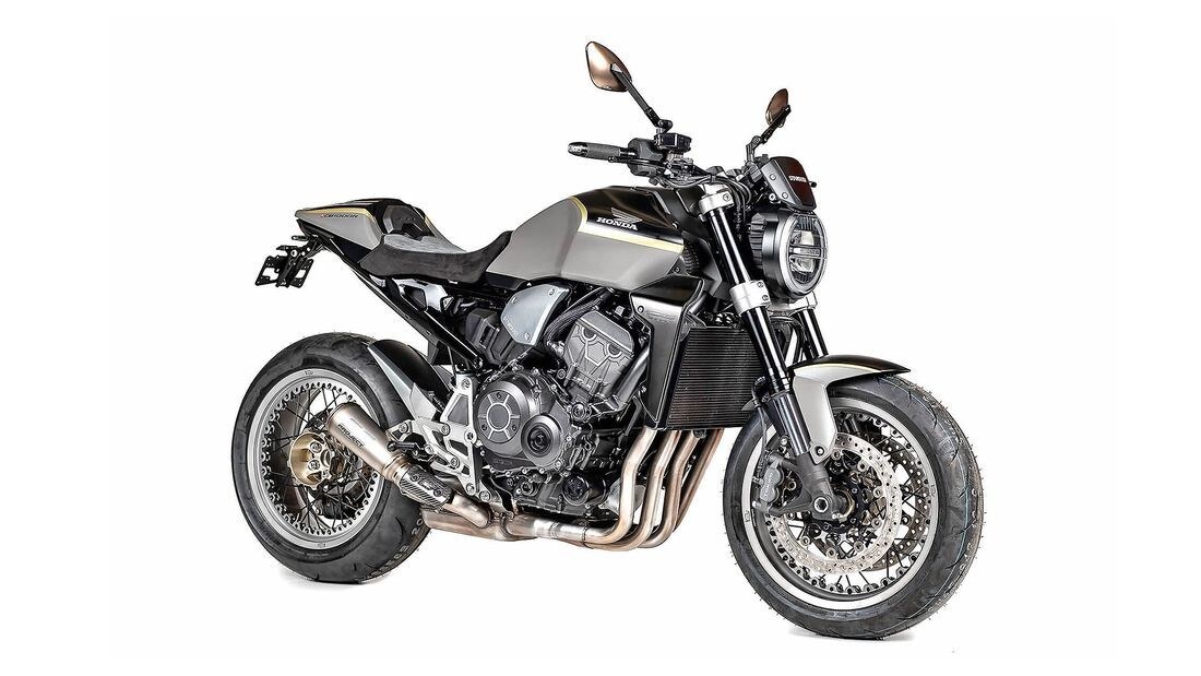 Honda Sturdust, la CB "spaziale" che celebra lo sbarco sulla Luna
