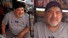 È Maradona o un sosia? Giallo sui social