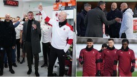 Il Milan brinda all'ultimo allenamento dell'anno