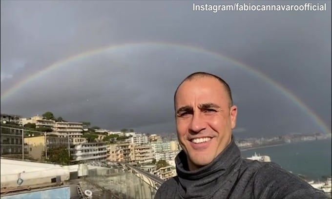 Fabio Cannavaro, capodanno a Napoli!
