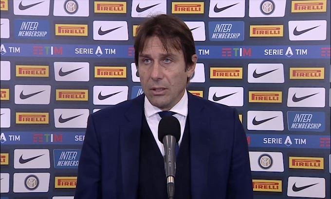 Conte: "Felici di aver ritrovato Sensi"
