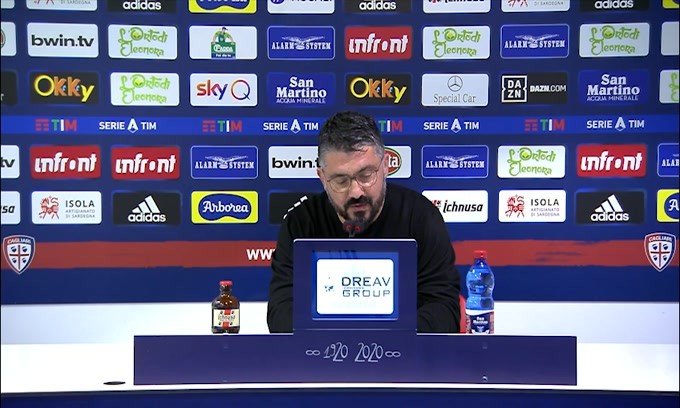 Gattuso: "L'occhio va meglio. Sono sulla strada giusta"