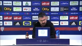 Gattuso: "Osimhen è giusto che bolla nel suo brodo.."