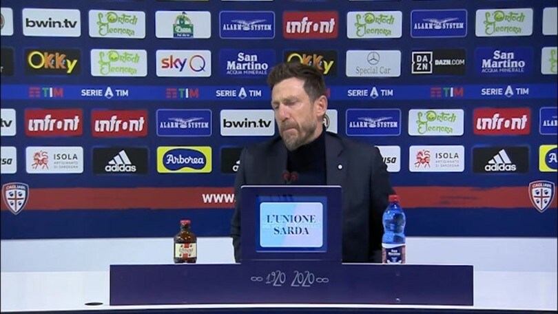 Di Francesco: "A rischio esonero? Una domanda del ca**o"