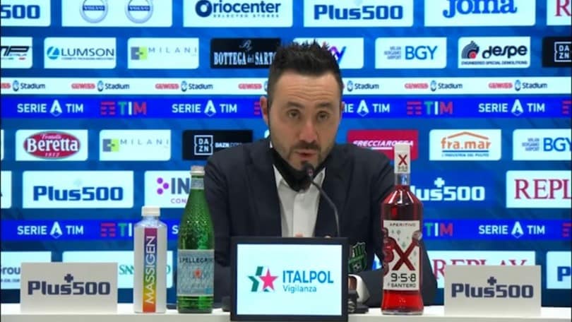 De Zerbi: "Abbiamo perso giocando con la nostra identità"