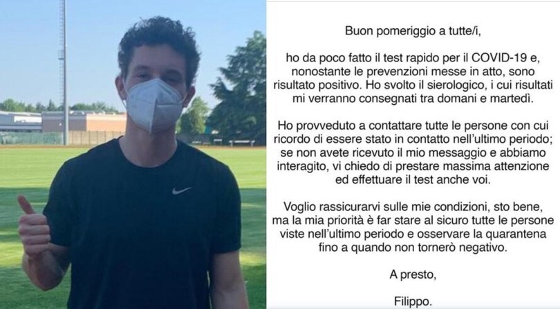 Tortu positivo al Covid: "Nonostante le prevenzioni..."