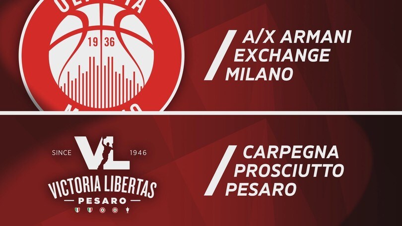 A|X Armani Exchange Milano - Carpegna Prosciutto Pesaro 97-93