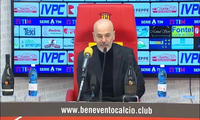 Pioli: "Bravi a compattarci dopo l'espulsione"