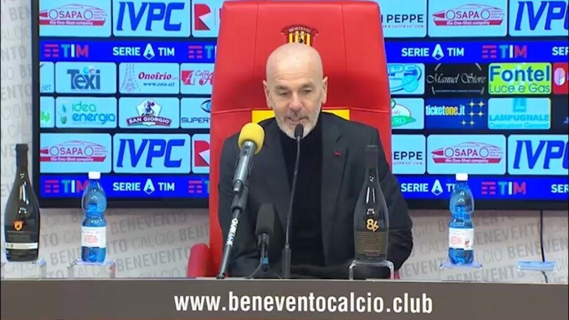 Pioli: "Bravi a compattarci dopo l'espulsione"