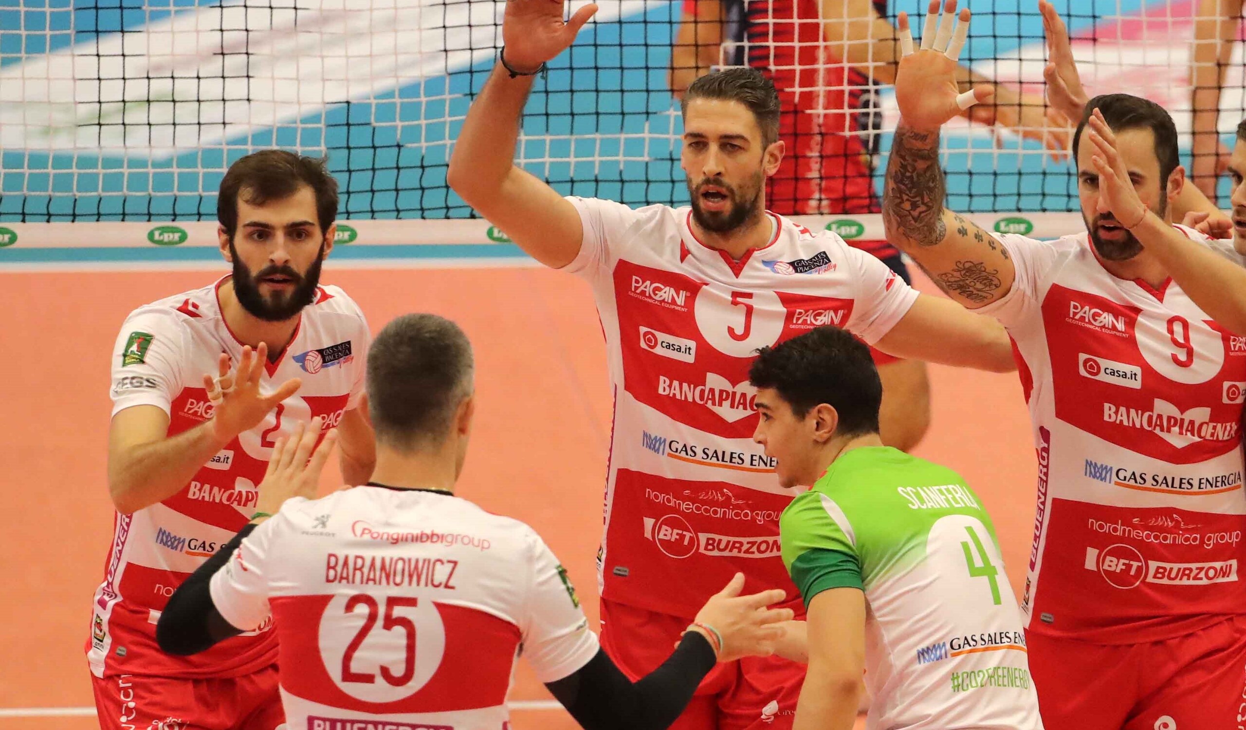 Da martedì a giovedì tre recuperi in Superlega