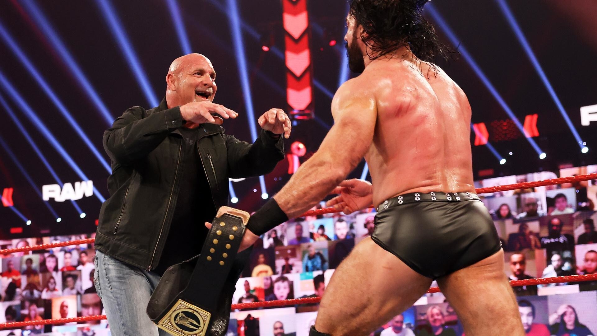 WWE, Hulk Hogan apre il 2021. E Goldberg sfida Drew McIntyre