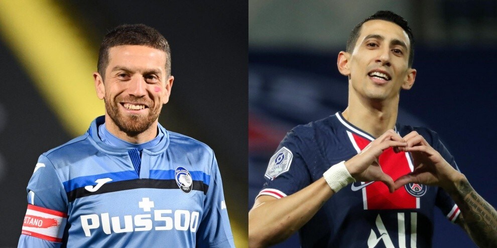 Gomez porta la sacca dei palloni, Di Maria: "Ti resta quello"